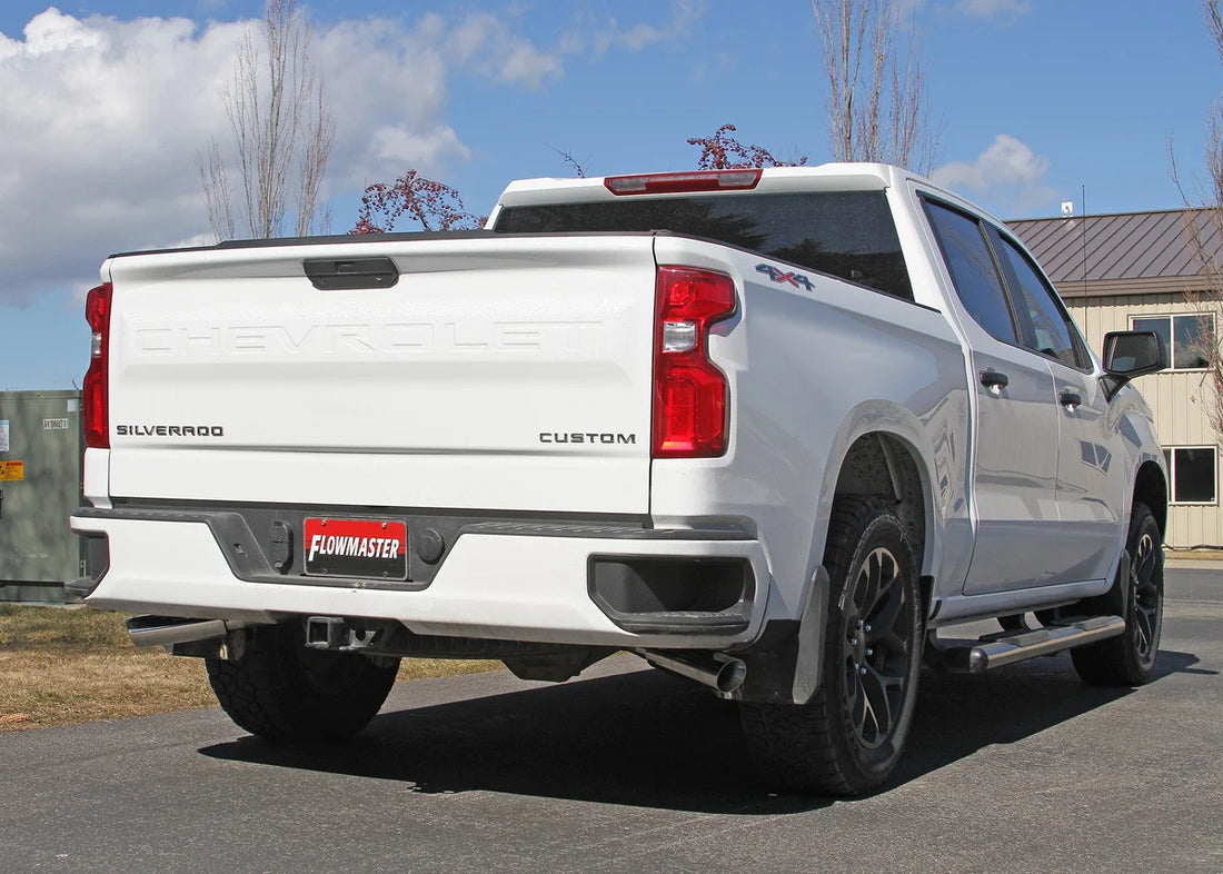 Flowmaster American Thunder Cat-Back Exhaust System fits 2019-2026 Chevrolet Silverado 1500 / GMC Sierra 1500 - Additional...