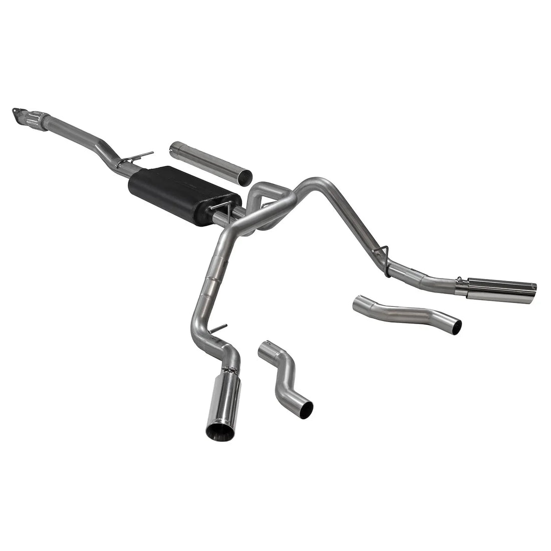Flowmaster American Thunder Cat-Back Exhaust System fits 2019-2026 Chevrolet Silverado 1500 / GMC Sierra 1500 - Additional...