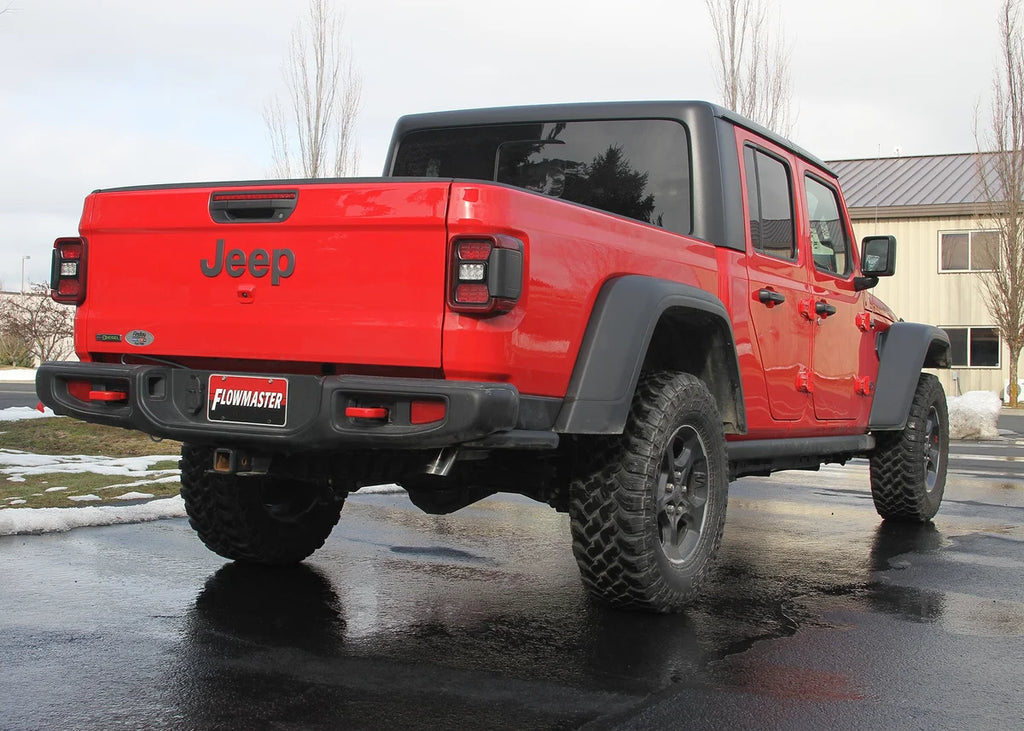 Flowmaster American Thunder Cat-Back Exhaust System fits 2021 Jeep Gladiator 80th Anniversary / 2022 Jeep Gladiator Altitu...