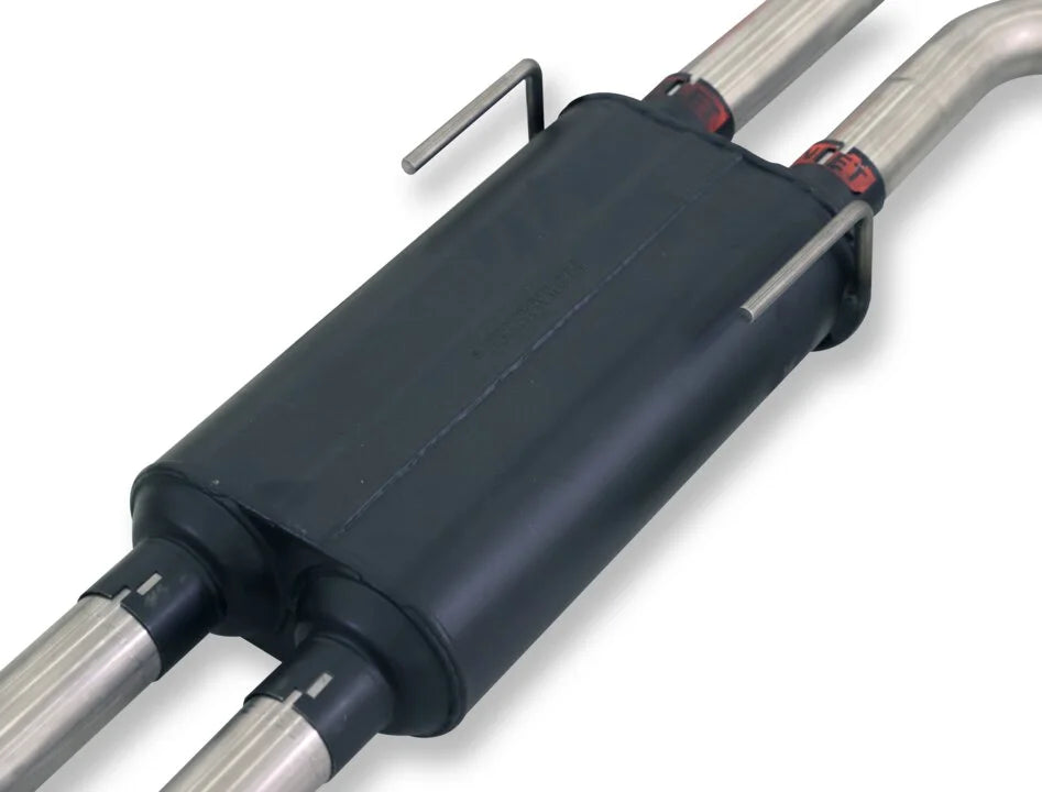 Flowmaster American Thunder Cat-Back Exhaust System fits 2022-2025 Toyota Tundra - Side View