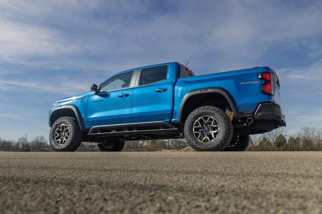 Flowmaster American Thunder Cat-Back Exhaust System fits 2023-2026 Chevrolet Colorado / GMC Canyon - Installation View