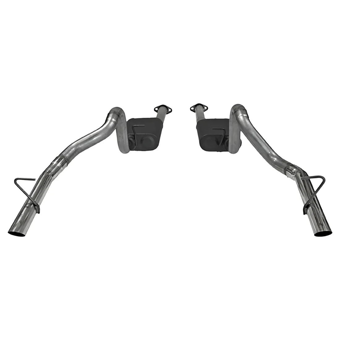 Flowmaster American Thunder Cat-back Exhaust System fits 1986-1993 Ford Mustang - Installation View
