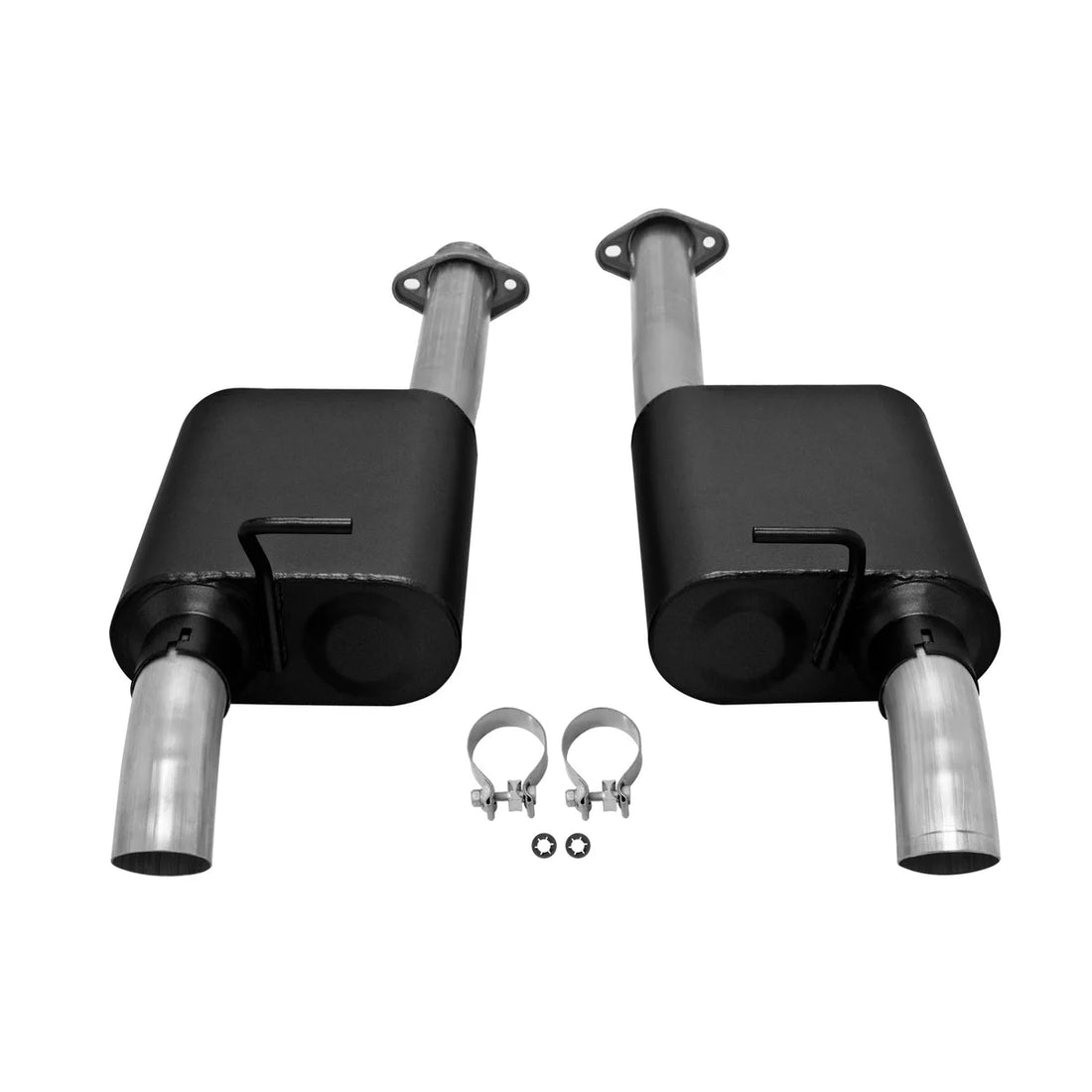 Flowmaster American Thunder Cat-back Exhaust System fits 1986-2004 Ford Mustang - Back View