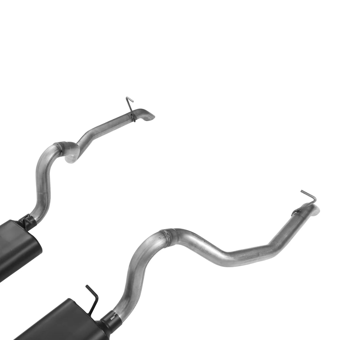 Flowmaster American Thunder Cat-back Exhaust System fits 1987-1993 Ford Mustang - Side View