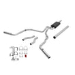 Load image into Gallery viewer, Flowmaster American Thunder Cat-back Exhaust System fits 1987-1996 Ford F-150 - Kit Contents