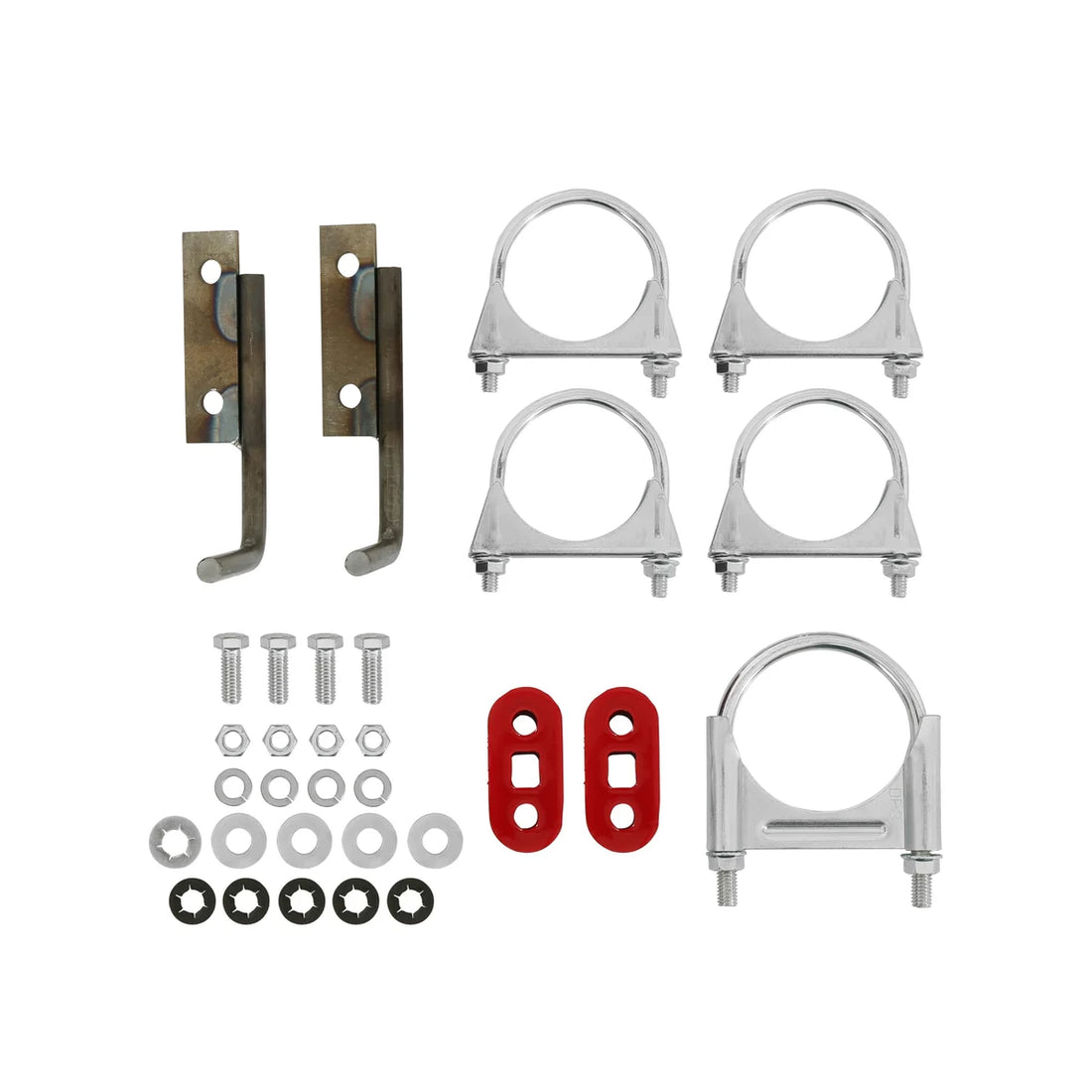 Flowmaster American Thunder Cat-back Exhaust System fits 1993-1995 Chevrolet C1500 / K1500 / GMC C1500 / K1500 - Kit Contents