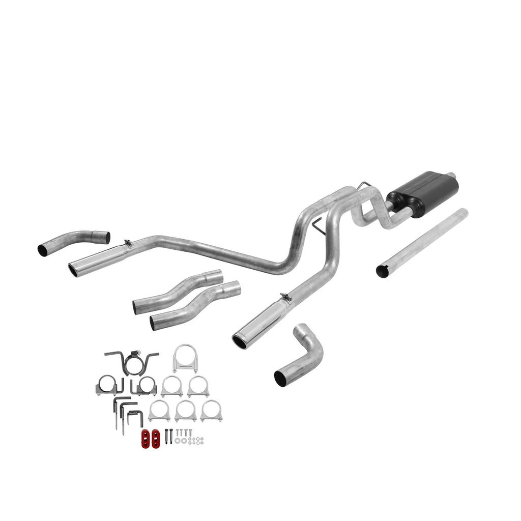 Flowmaster American Thunder Cat-back Exhaust System fits 1994-2002 Dodge Ram 1500 / Ram 2500 / Ram 3500 - Main Product View