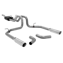 Load image into Gallery viewer, Flowmaster American Thunder Cat-back Exhaust System fits 1998-2003 Ford F-150 - Side View