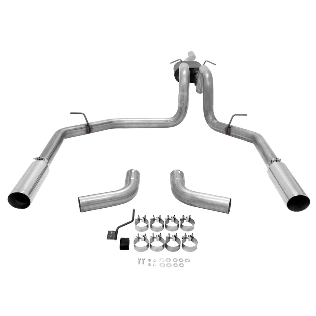 Flowmaster American Thunder Cat-back Exhaust System fits 1998-2003 Ford F-150 - Back View