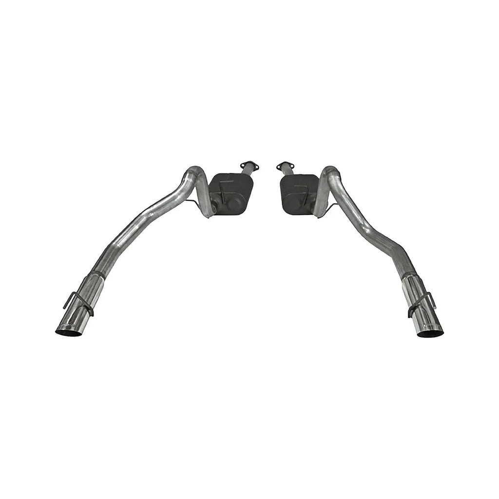 Flowmaster American Thunder Cat-back Exhaust System fits 1999-2004 Ford Mustang - Side View