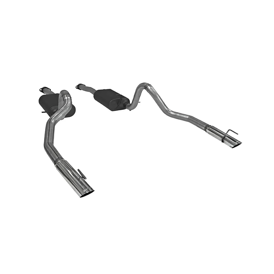 Flowmaster American Thunder Cat-back Exhaust System fits 1999-2004 Ford Mustang - Back View