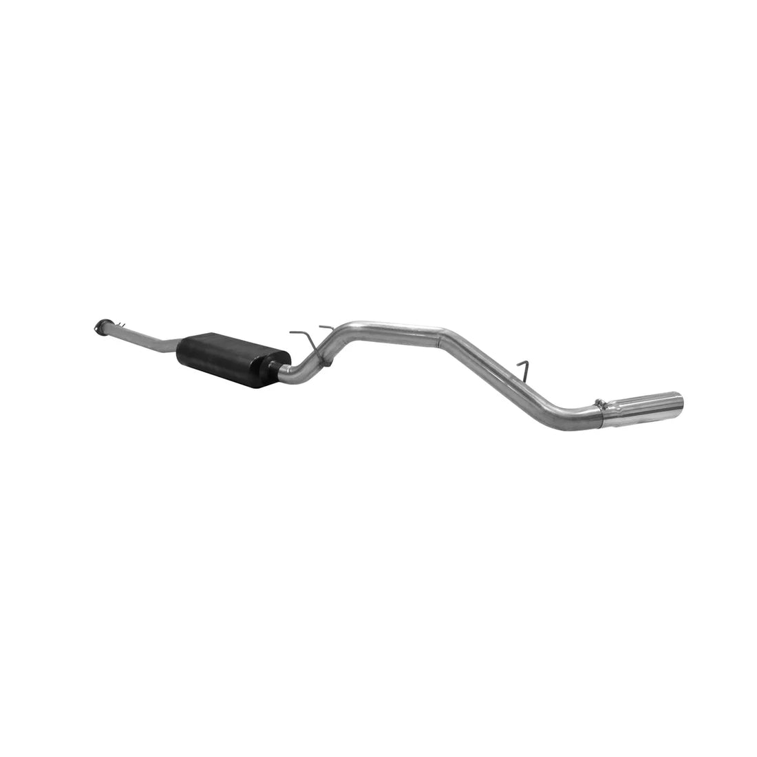 Flowmaster American Thunder Cat-back Exhaust System fits 2000-2004 Toyota Tacoma - Side View
