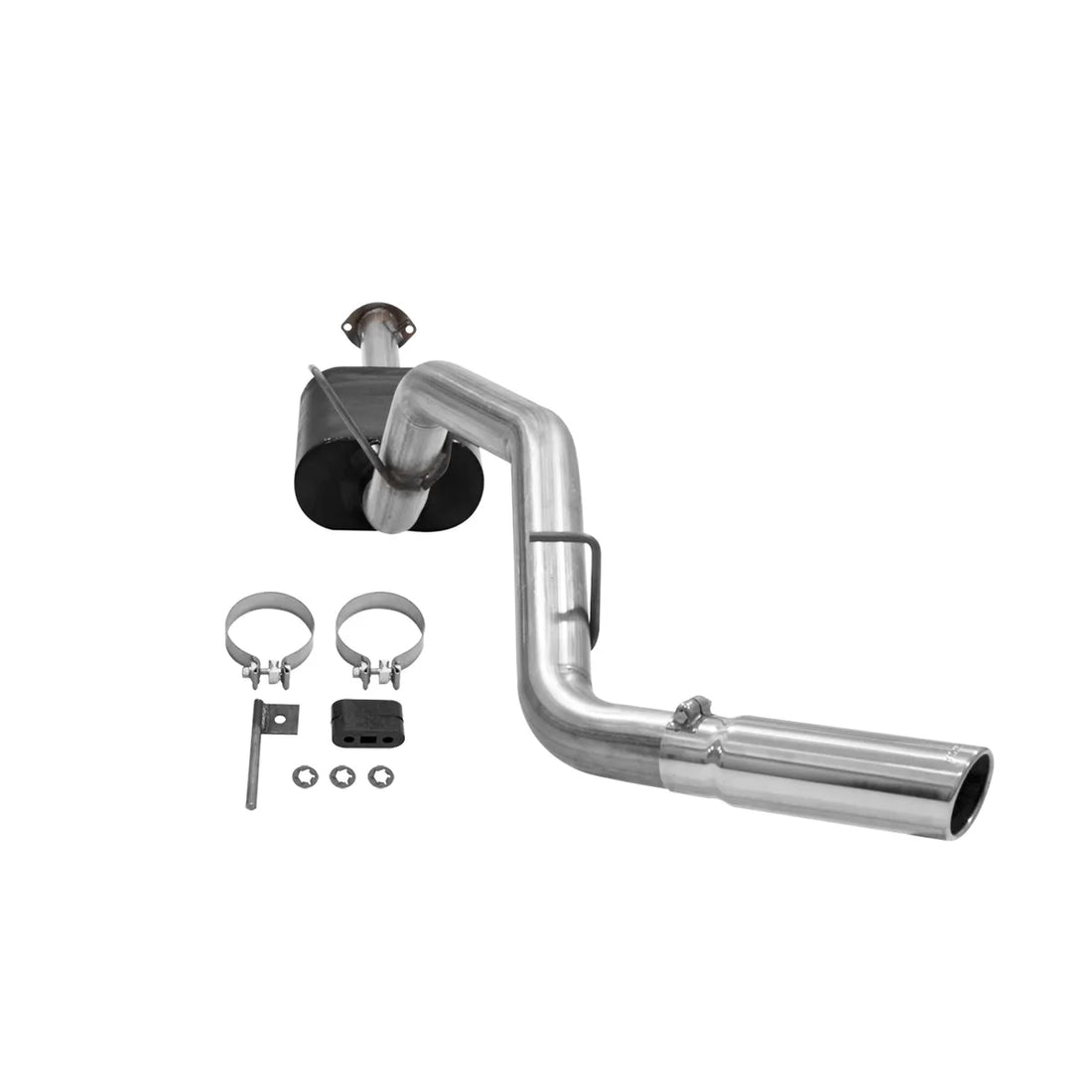 Flowmaster American Thunder Cat-back Exhaust System fits 2000-2004 Toyota Tacoma - Back View