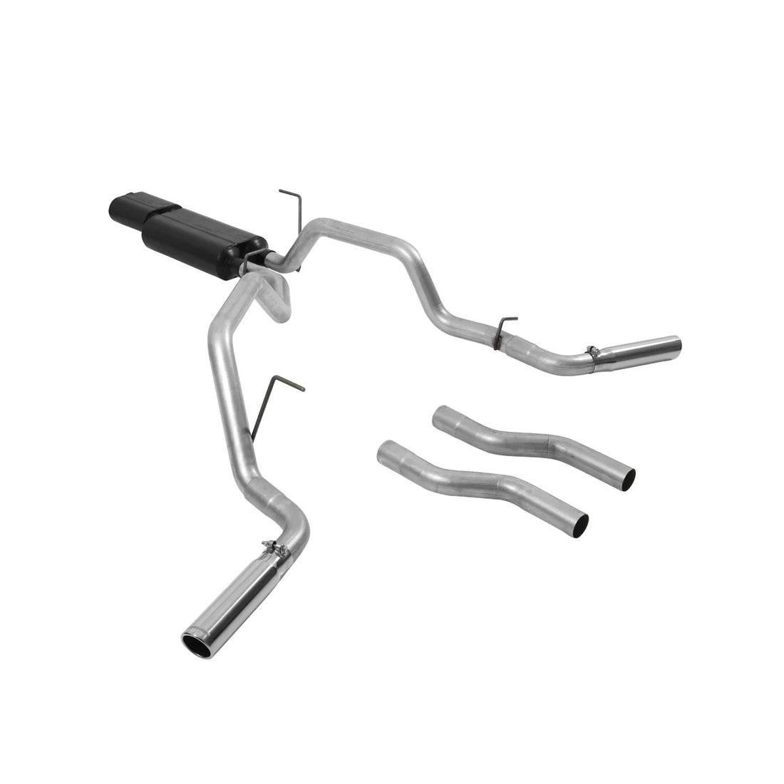 Flowmaster American Thunder Cat-back Exhaust System fits 2000-2006 Toyota Tundra - Kit Contents
