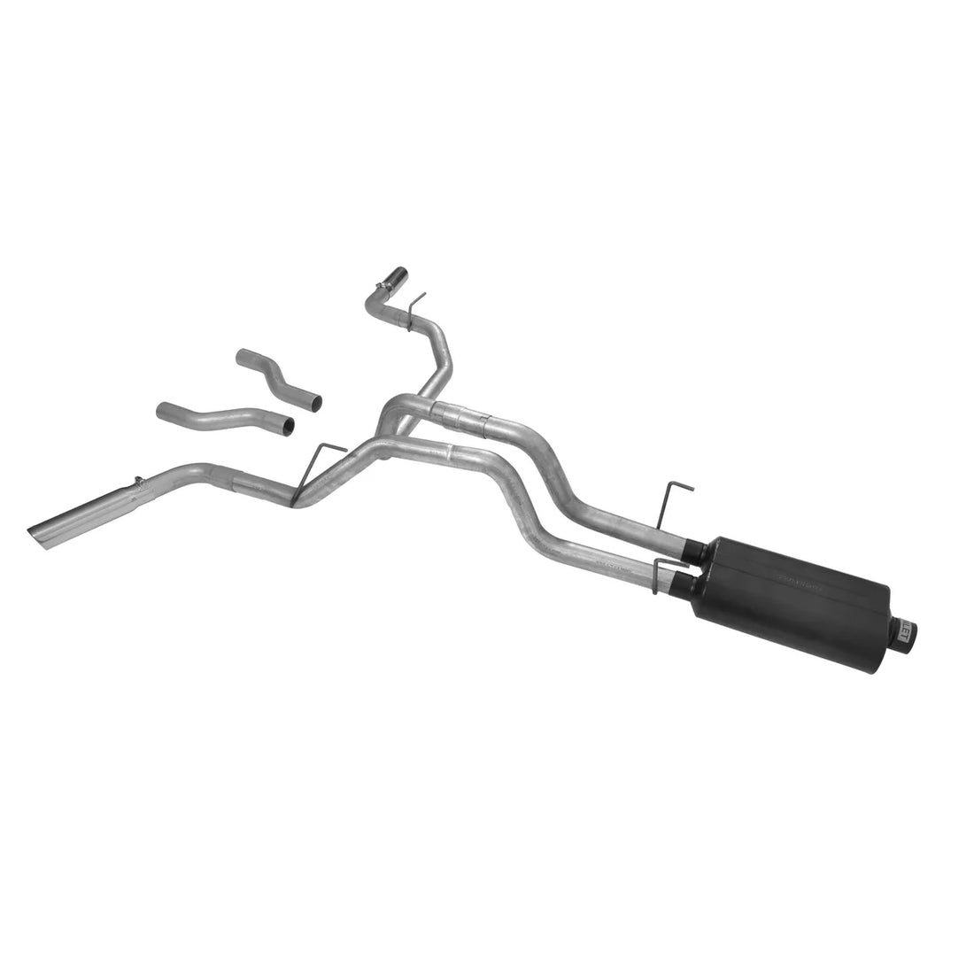 Flowmaster American Thunder Cat-back Exhaust System fits 2002-2005 Dodge Ram 1500 - Installation View