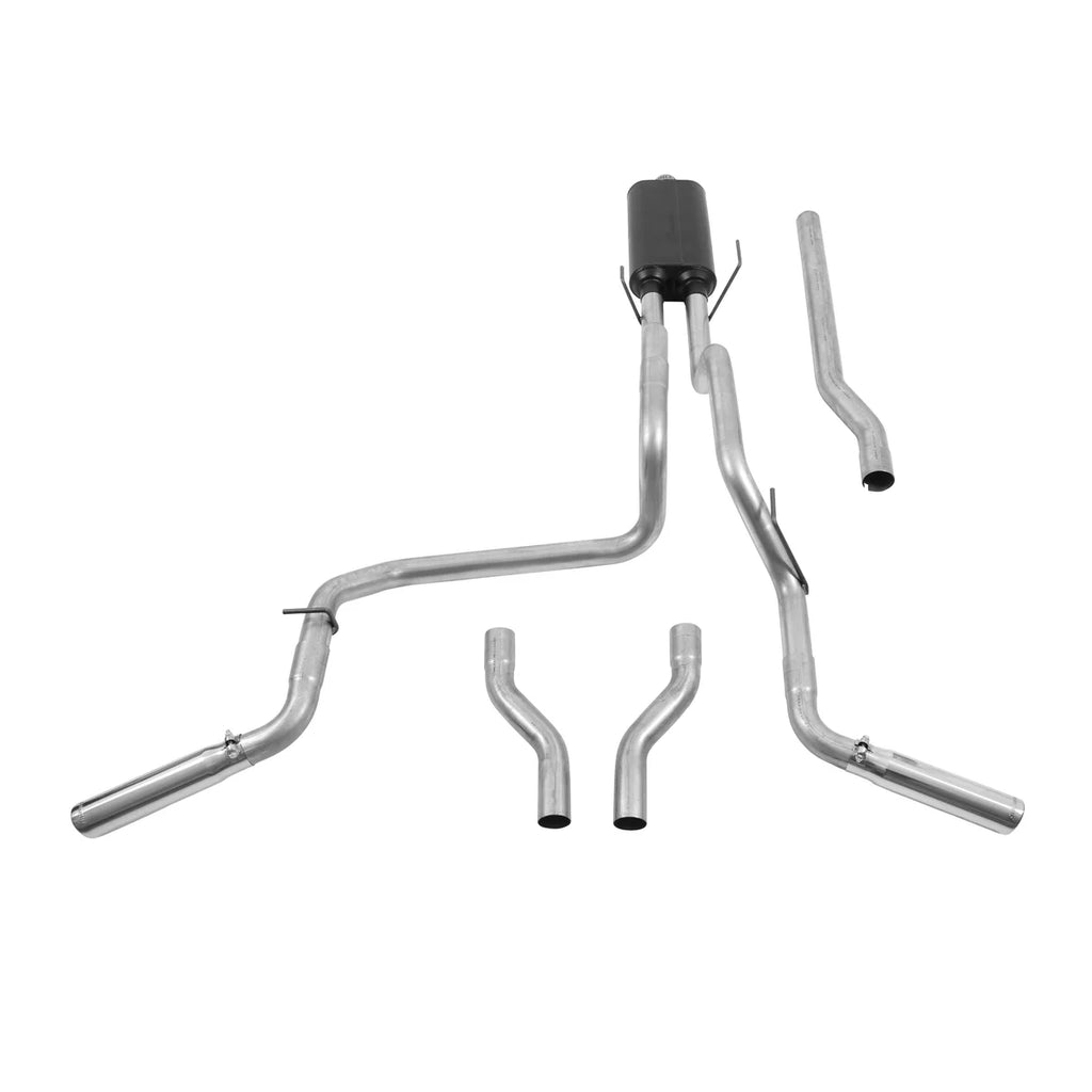 Flowmaster American Thunder Cat-back Exhaust System fits 2003-2008 Dodge Ram 1500 / Ram 2500 / Ram 3500 - Back View