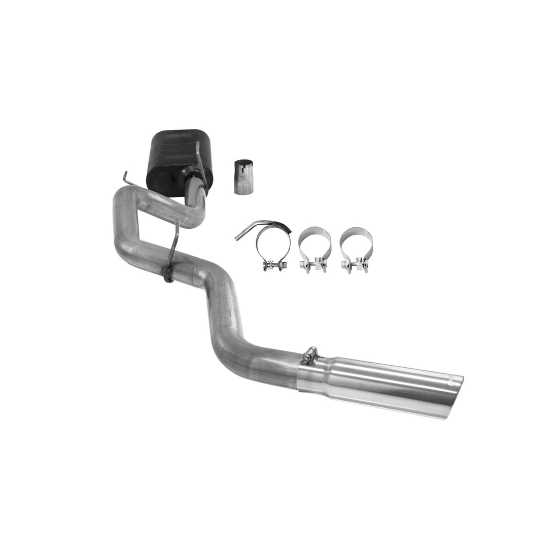 Flowmaster American Thunder Cat-back Exhaust System fits 2004-2005 Dodge Ram 1500 Laramie - Side View