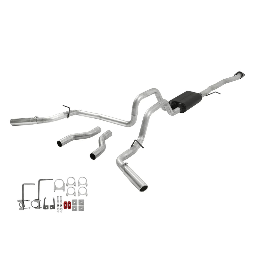 Flowmaster American Thunder Cat-back Exhaust System fits 2004-2007 Chevrolet Silverado 1500 / GMC Sierra 1500 - Kit Contents