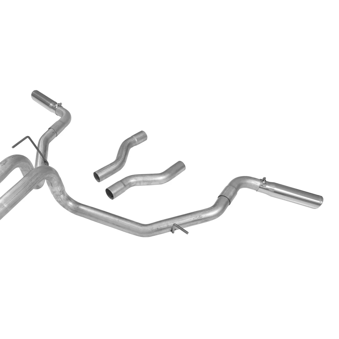 Flowmaster American Thunder Cat-back Exhaust System fits 2004-2008 Ford F-150 / F-150 Heritage / Lincoln Mark LT - Back View
