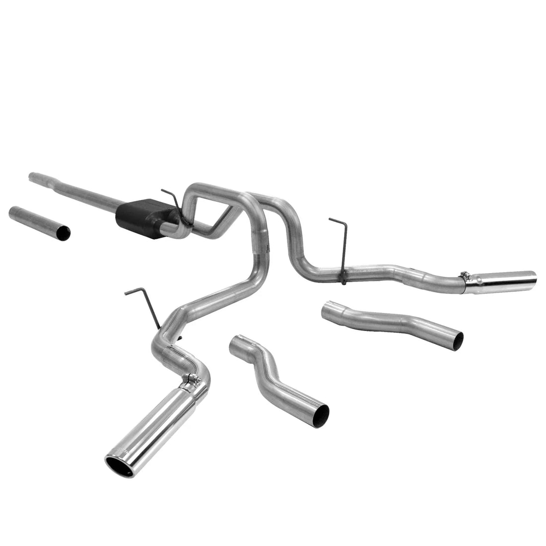 Flowmaster American Thunder Cat-back Exhaust System fits 2004-2008 Ford F-150 / F-150 Heritage / Lincoln Mark LT - Additio...