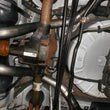 Load image into Gallery viewer, Flowmaster American Thunder Cat-back Exhaust System fits 2005-2010 Ford Mustang - Installation View