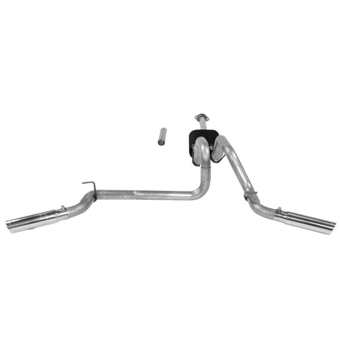 Flowmaster American Thunder Cat-back Exhaust System fits 2005-2012 Toyota Tacoma - Side View