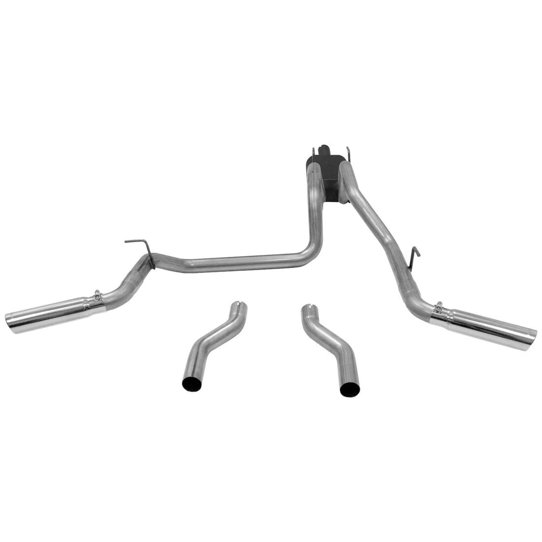 Flowmaster American Thunder Cat-back Exhaust System fits 2006-2008 Dodge Ram 1500 Laramie - Back View