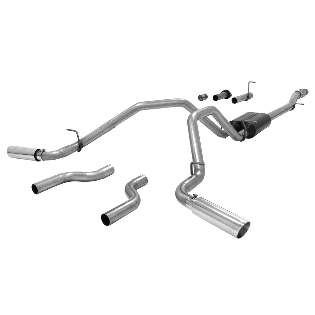 Flowmaster American Thunder Cat-back Exhaust System fits 2007-2013 Chevrolet Silverado 1500 / GMC Sierra 1500 - Main Produ...