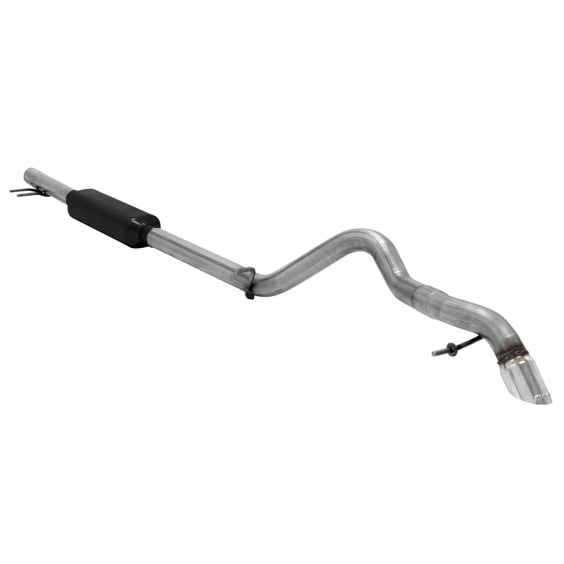 Flowmaster American Thunder Cat-back Exhaust System fits 2007-2018 Jeep Wrangler / Jeep Wrangler JK - Side View