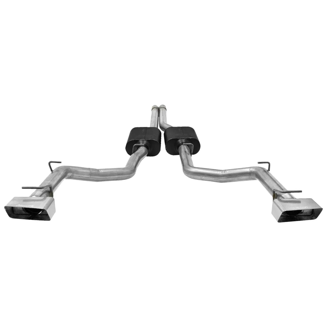 Flowmaster American Thunder Cat-back Exhaust System fits 2008-2014 Dodge Challenger - Back View