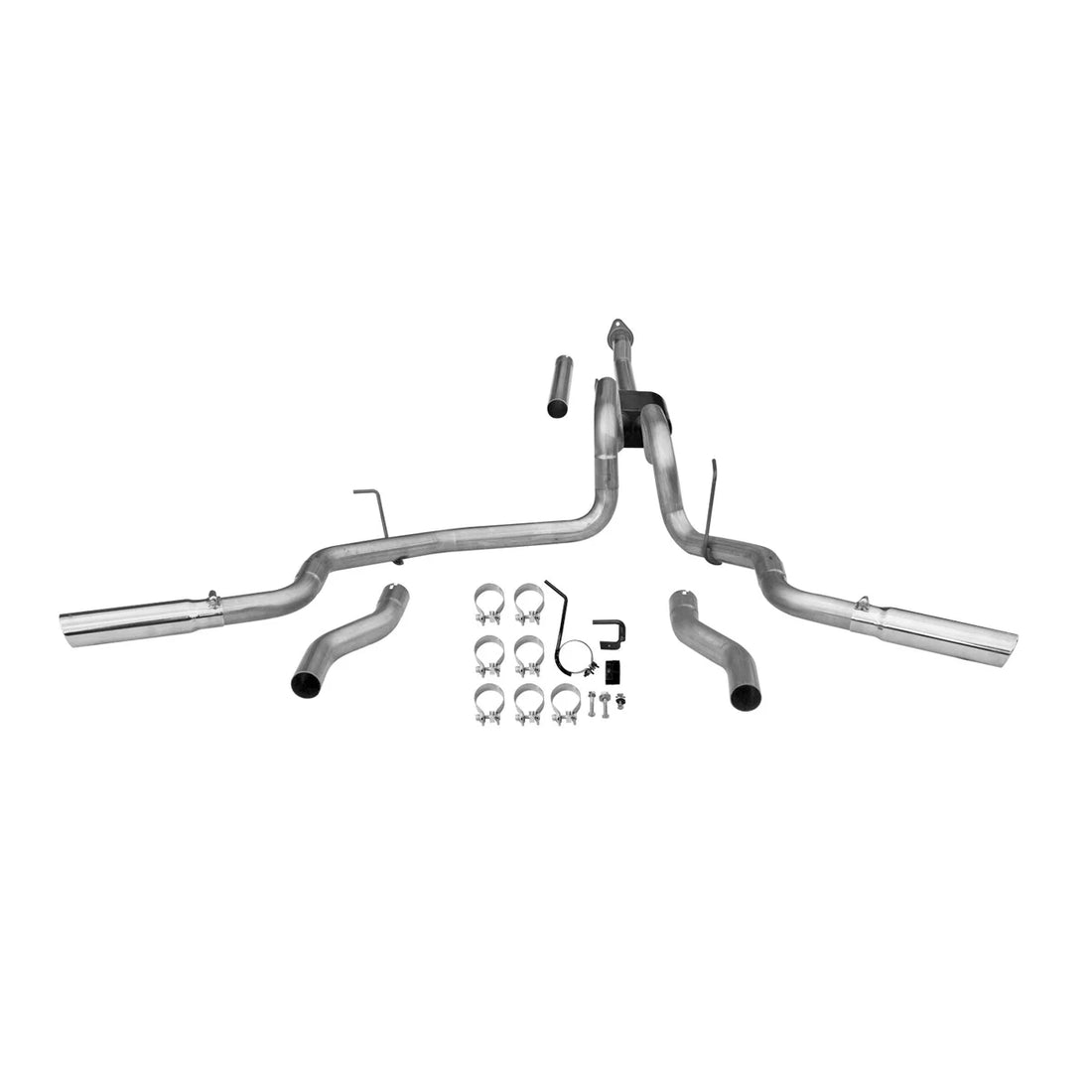 Flowmaster American Thunder Cat-back Exhaust System fits 2009-2014 Ford F-150 - Back View