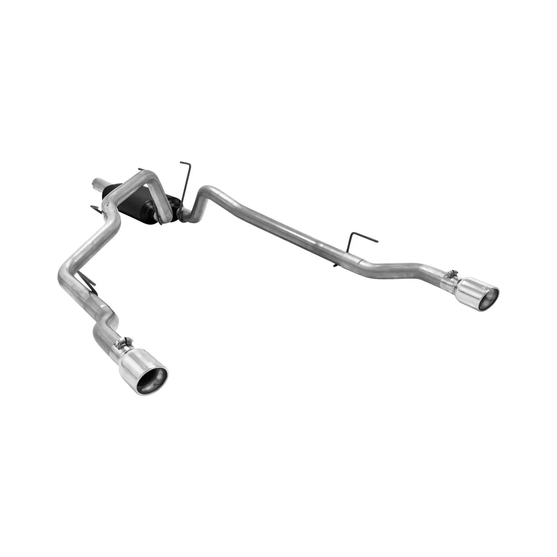 Flowmaster American Thunder Cat-back Exhaust System fits 2009-2024 Dodge Ram 1500 / Ram 1500 Classic - Back View