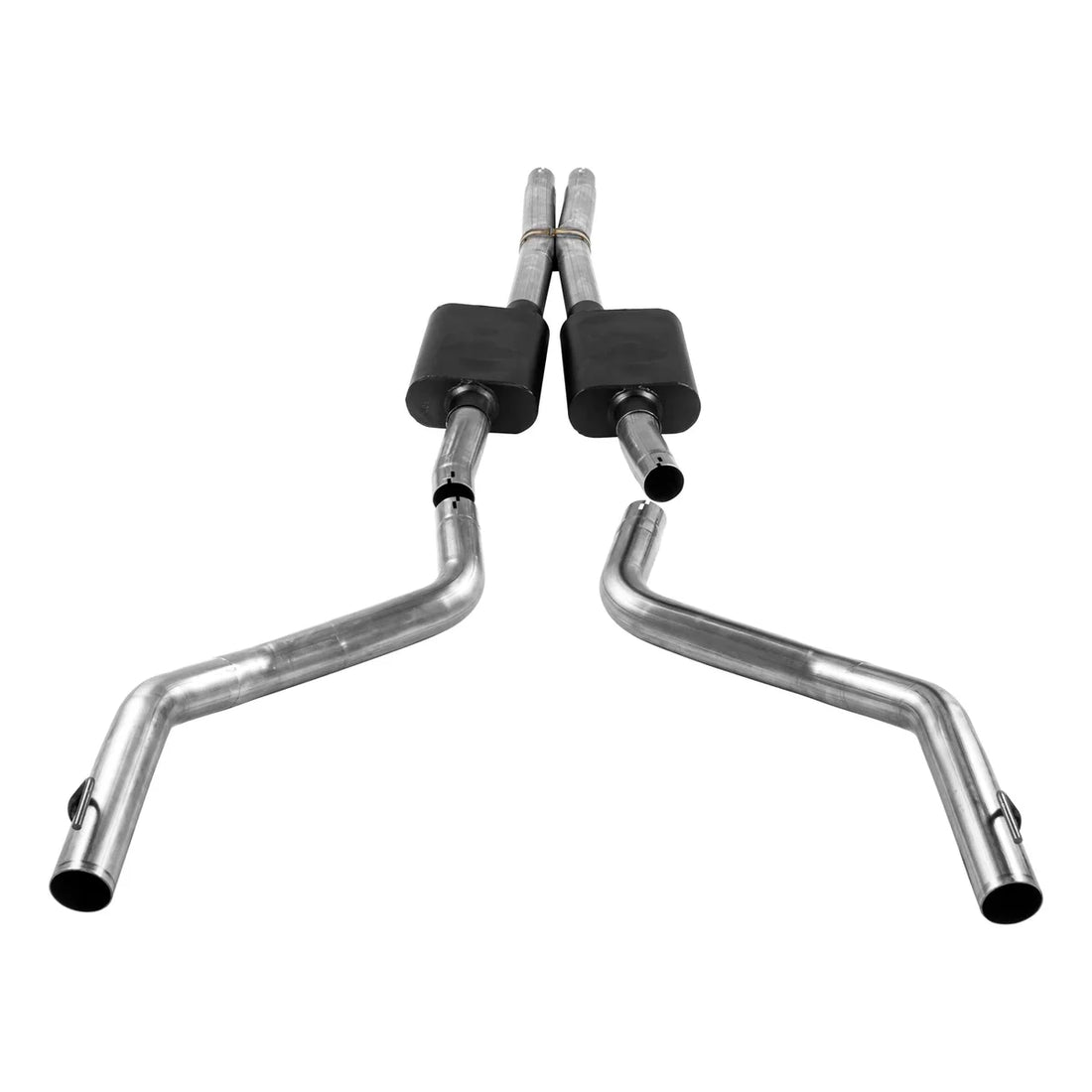 Flowmaster American Thunder Cat-back Exhaust System fits 2017-2023 Dodge Charger - Side View