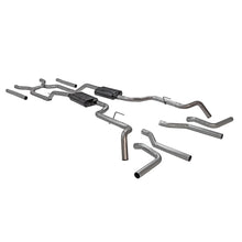Load image into Gallery viewer, Flowmaster American Thunder Crossmember-Back Exhaust System fits 1963-1966 Chevrolet C10 Pickup / GMC 1000 / 1000 Series - Back Vie...