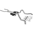 Load image into Gallery viewer, Flowmaster American Thunder Crossmember-Back Exhaust System fits 1964-1967 Buick / Chevrolet / Oldsmobile - Side View
