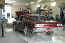 Load image into Gallery viewer, Flowmaster American Thunder Crossmember-Back Exhaust System fits 1964-1967 Buick / Chevrolet / Oldsmobile - Side View