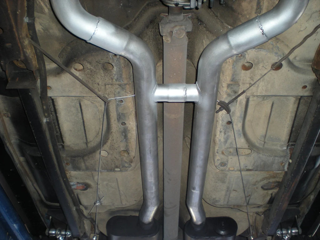 Flowmaster American Thunder Crossmember-Back Exhaust System fits 1967-1968 Chevrolet Camaro / Pontiac Firebird - Installat...