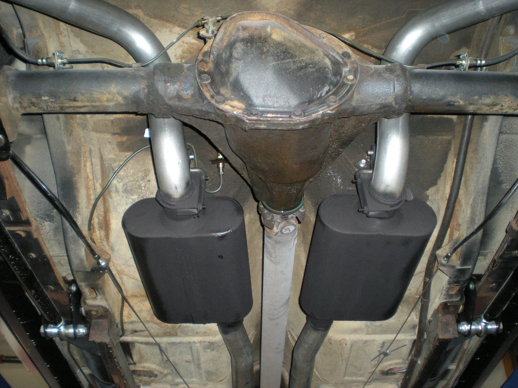 Flowmaster American Thunder Crossmember-Back Exhaust System fits 1967-1968 Chevrolet Camaro / Pontiac Firebird - Installat...