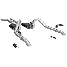 Load image into Gallery viewer, Flowmaster American Thunder Crossmember-Back Exhaust System fits 1967-1970 Ford Mustang - Side View