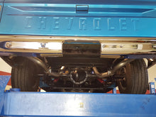 Load image into Gallery viewer, Flowmaster American Thunder Crossmember-Back Exhaust System fits 1967-1972 Chevrolet C10 Pickup / GMC C15 / C1500 Pickup - Installation Vie...