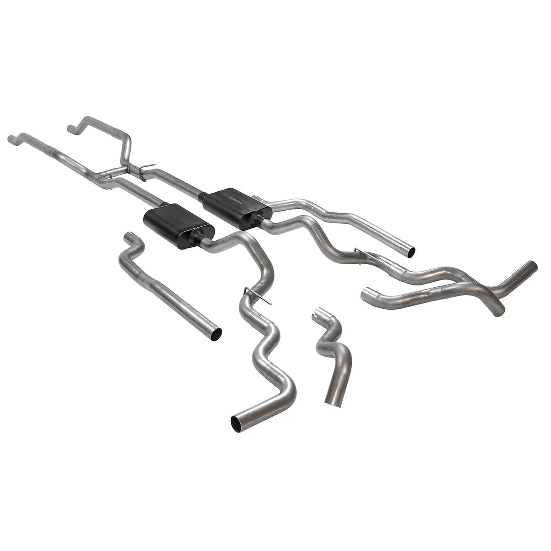 Flowmaster American Thunder Crossmember-Back Exhaust System fits 1967-1972 Chevrolet K10 Pickup / K20 Pickup / GMC K15/K15...