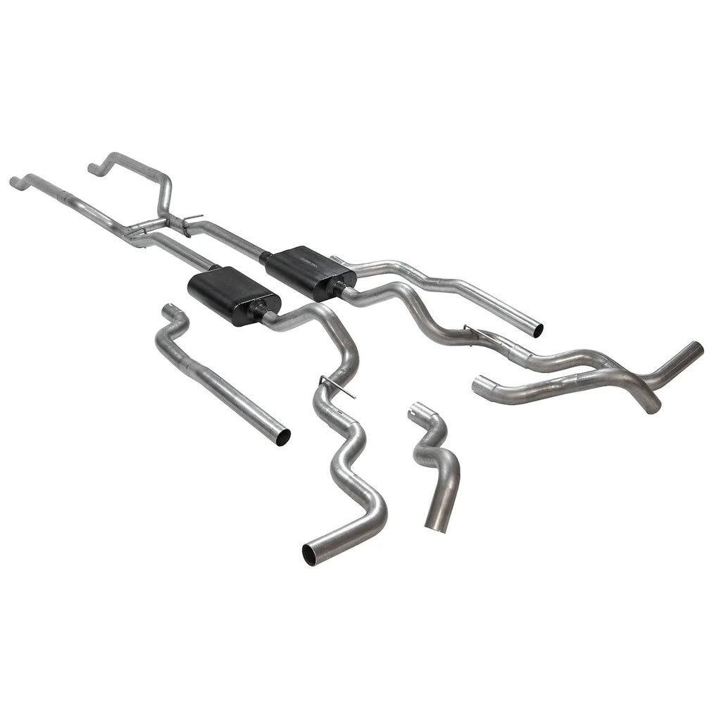 Flowmaster American Thunder Crossmember-Back Exhaust System fits 1967-1972 Chevrolet K10 Pickup / K20 Pickup / GMC K15/K15...