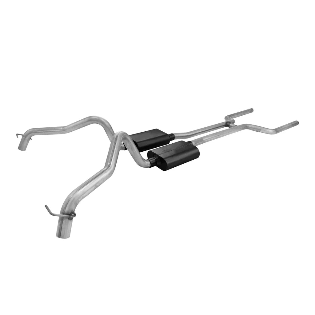 Flowmaster American Thunder Crossmember-Back Exhaust System fits 1968-1974 Chevrolet Chevy II / Nova / Pontiac Ventura - M...