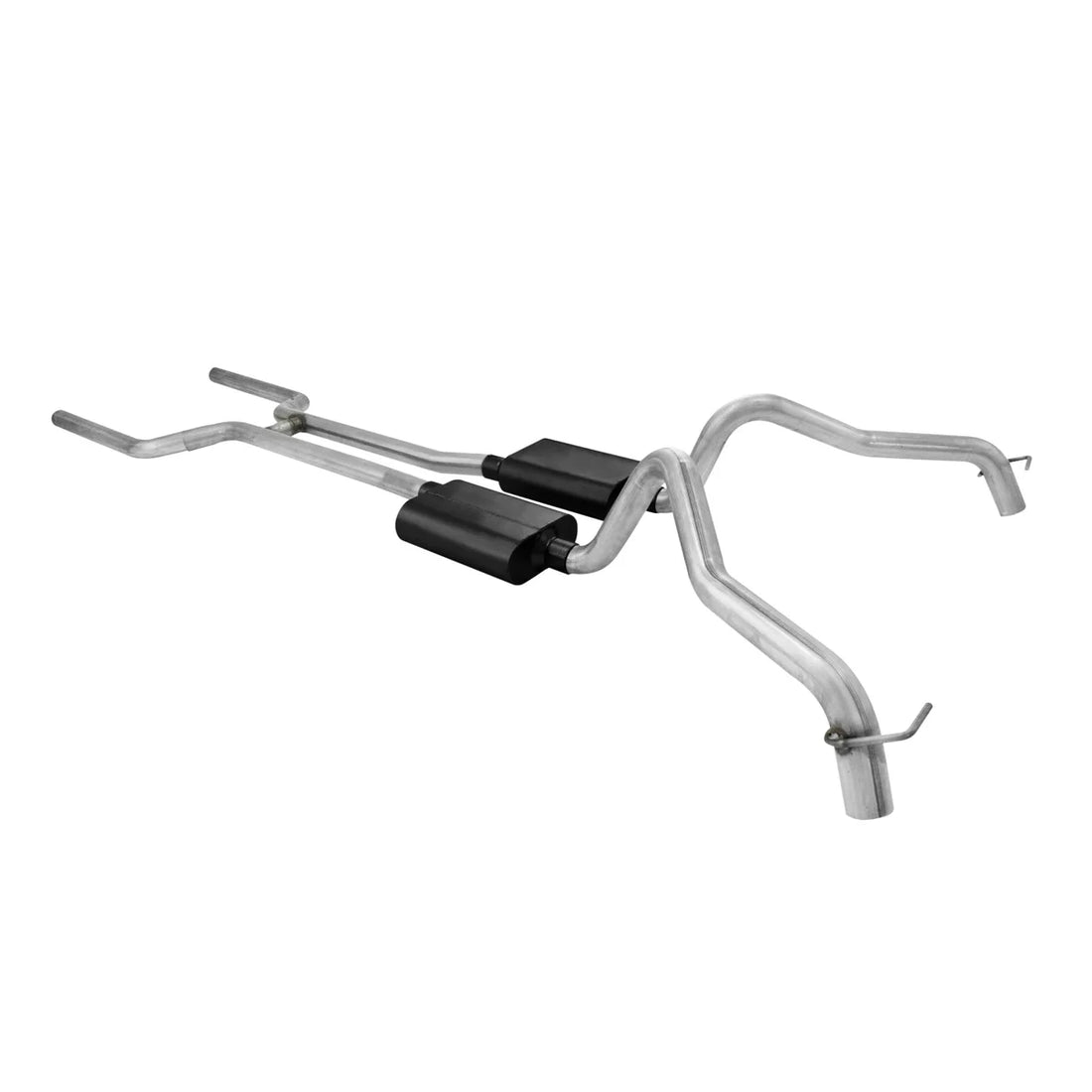 Flowmaster American Thunder Crossmember-Back Exhaust System fits 1968-1974 Chevrolet Chevy II / Nova / Pontiac Ventura - S...