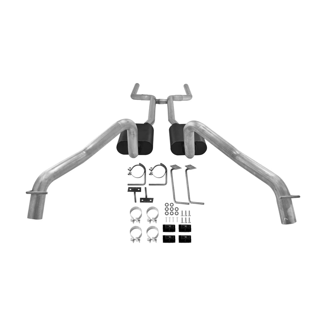 Flowmaster American Thunder Crossmember-Back Exhaust System fits 1968-1974 Chevrolet Chevy II / Nova / Pontiac Ventura - B...