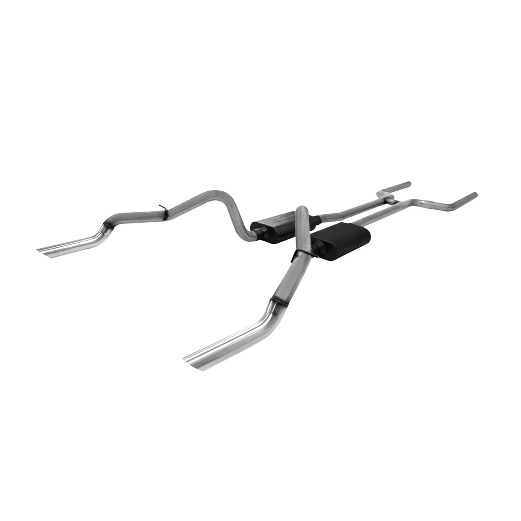 Flowmaster American Thunder Crossmember-Back Exhaust System fits 1969 Chevrolet Camaro / Pontiac Firebird - Main Product View