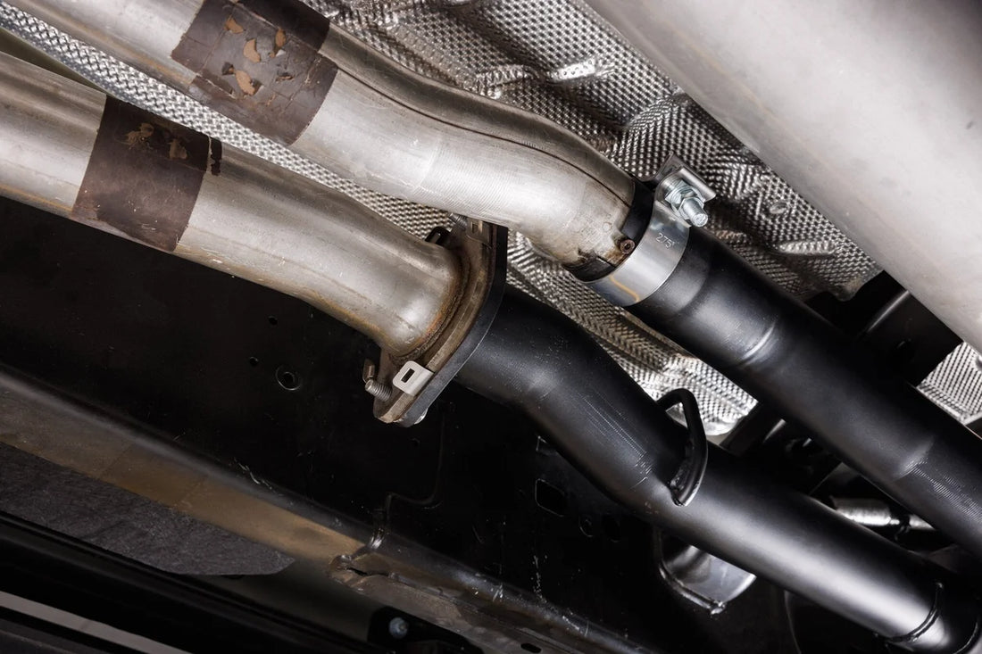 Flowmaster American Thunder Direct Fit Muffler fits 2025-2026 Ram 1500 Limited - Installation View