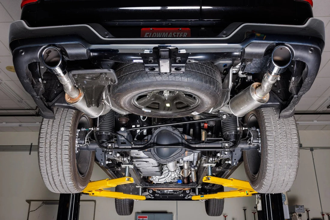 Flowmaster American Thunder Direct Fit Muffler fits 2025-2026 Ram 1500 Limited - Installation View