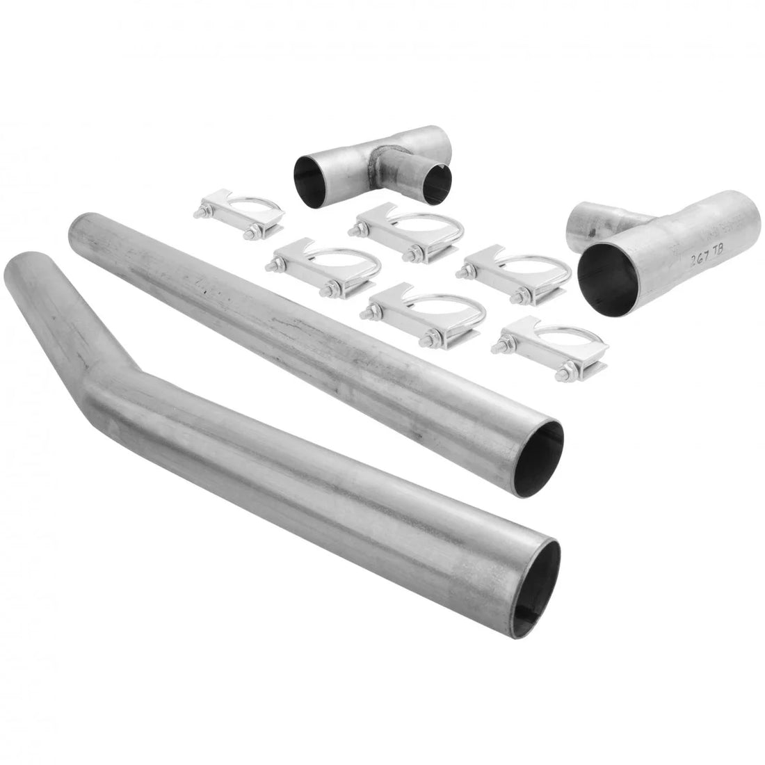 Flowmaster Balance Pipe Kit for 2.50 in. Tubing - Side View