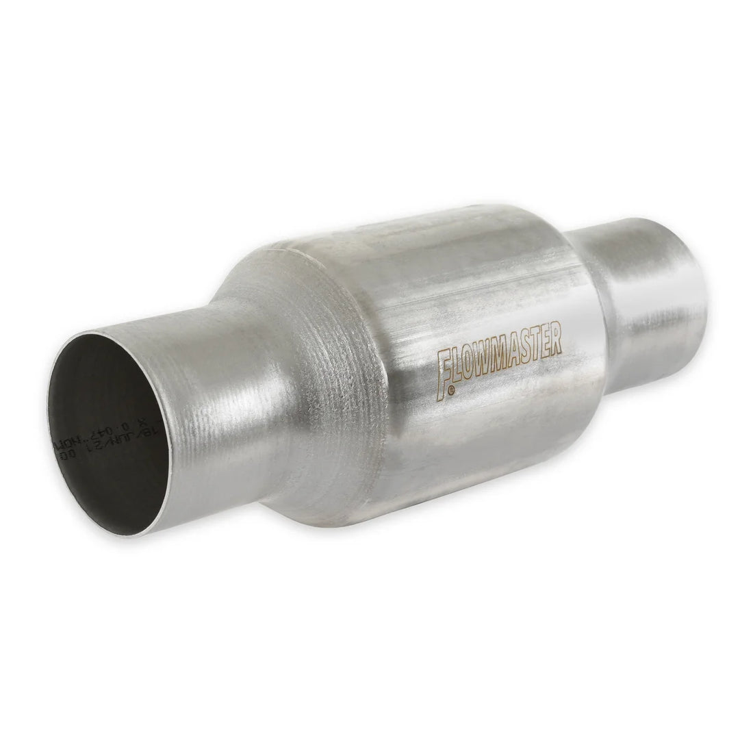 Flowmaster Catalytic Converter-Universal-223 Series-2.50 in. Inlet/Outlet-49 State - Side View